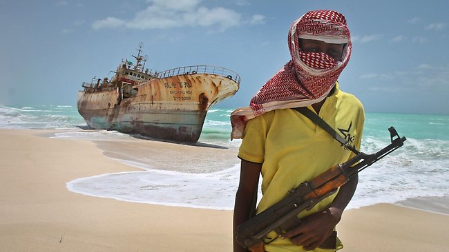 In a recent visit to the pirate port of Hobyo and other pirate ports north of Mogadishu but west of Puntland, a news team with the Associated Press snapped a picture of this Taiwanese trawler, now beached and abandonned after its crew was ransomed after lengthy negotiations. The journalists were able to come back with this picture only because the clan elder wanted the journalists to report that they had piracy under control. Otherwise a pirate gang would surely have kidnaped the journalists and held them for ransom. The message intended for the outside world we must surmise is meant to position Hobyo and other pirate ports to get foreign aid that is now almost exclusively focused on Mogadishu. This visit to Hobyo resulted in very little reporting about why pirate attacks had dropped off, other than to note almost in passing that credit had dried up for new missions. This was actually the real nugget from the trip. Up until now, Somali pirates have paid back investors, creditors, pirate chief and their hands, and then looked to lenders for the capital needed to launch the next mission. When credit started to dry up in the past few months for many reasons, the missions became rarer. This is not an irreversible situation, and so we would not be surprised to see in the near or not so distant future a return of more attacks. The pirates are down but by no means out.